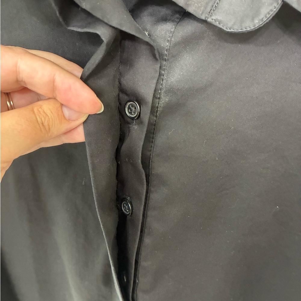 Universal Standard Black Elba pullover blouse